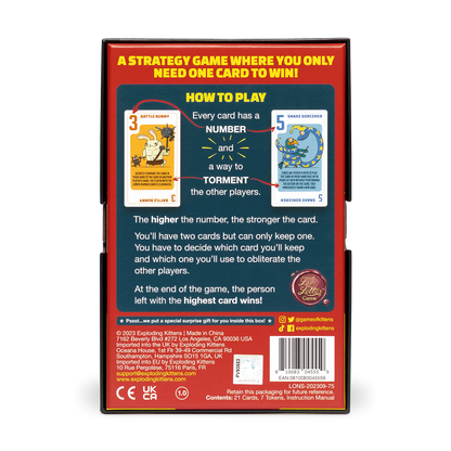 Power Hungry Pets - Trò chơi thẻ bài chiến thuật - Exploding Kittens