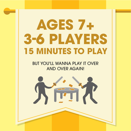 Let's Hit Each Other With Fake Swords - Trò chơi thẻ bài đối kháng - Exploding Kittens