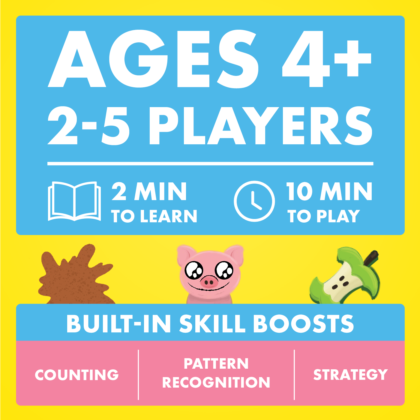 You Little Stinker (Pig Edition) - Board game gieo xúc xắc cho trẻ em - Exploding Kittens