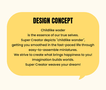 Rolife Super Creator 4-in-1 DIY House - Four Grid Display Layout - Mô hình nhà búp bê lắp ráp - Rolife