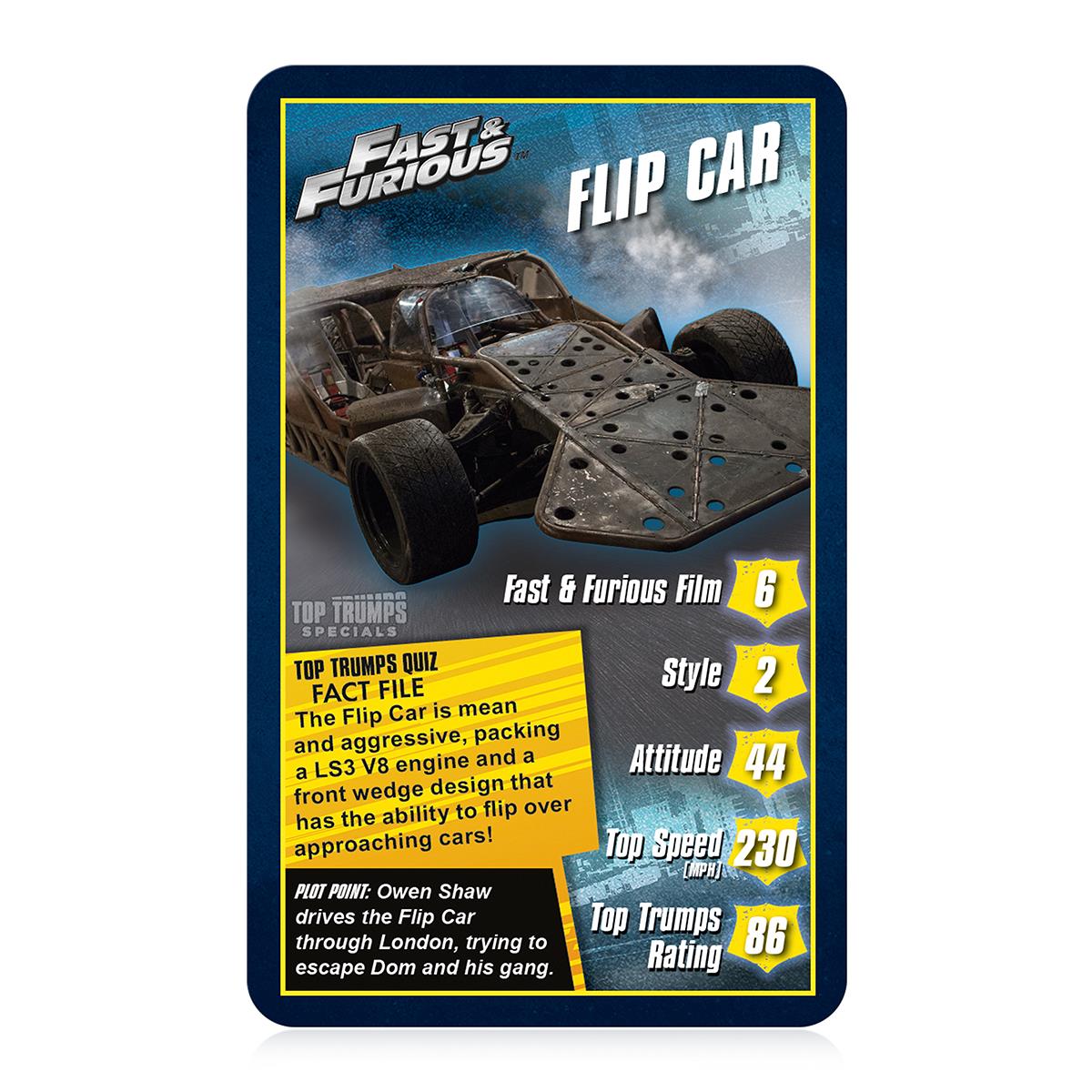 Fast & Furious Top Trumps Card Game - Trò chơi thẻ bài siêu xe Winning Moves - Góc nhìn khác 3