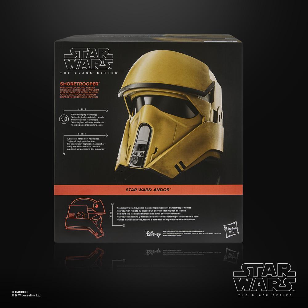 Star Wars The Black Series Shoretrooper Premium Electronic Roleplay Helmet - Mũ Bảo Hiểm Điện Tử Cao Cấp Hasbro G0703
