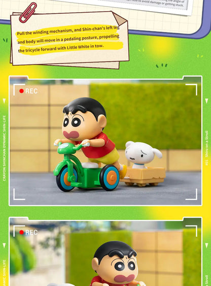 CRAYON SHINCHAN DYNAMIC SHIN-LIFE - Mô hình Blind Box Shin Cậu Bé Bút Chì - 52TOYS