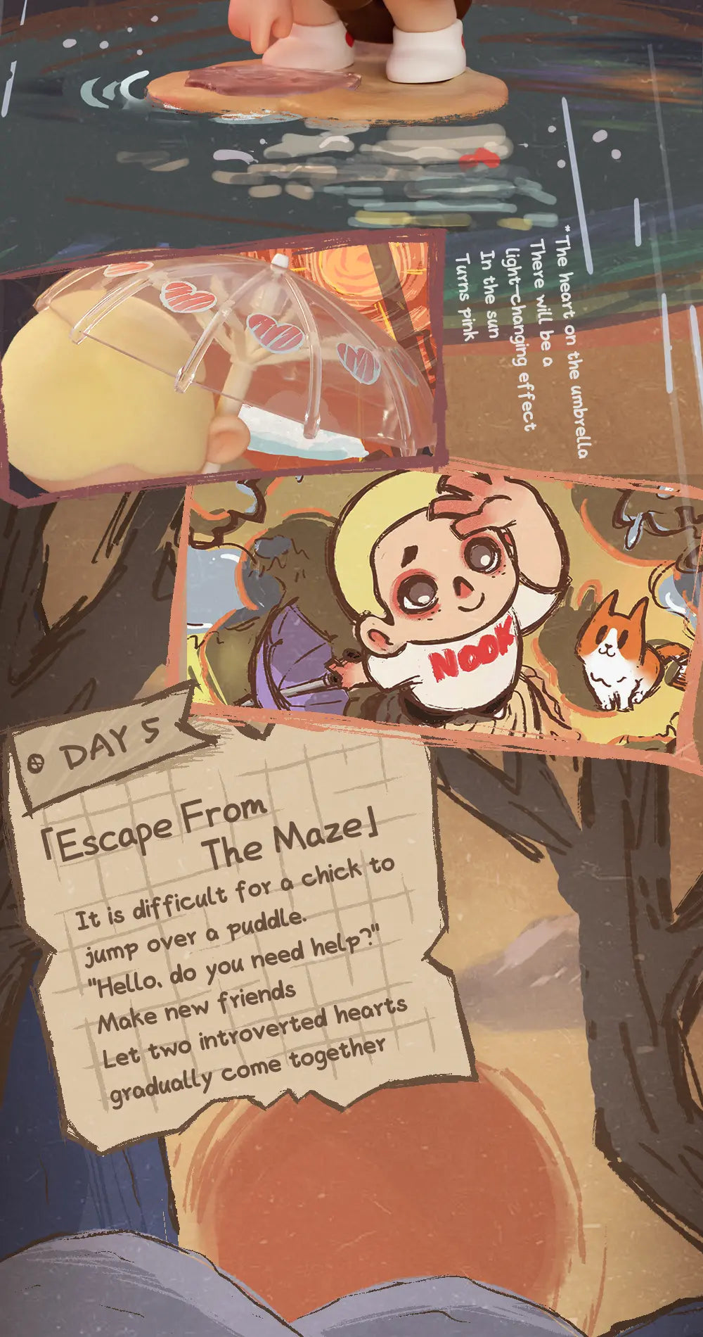 NOOK QUEST FOR THE HEART - Mô hình Blind Box Art Toy - 52TOYS