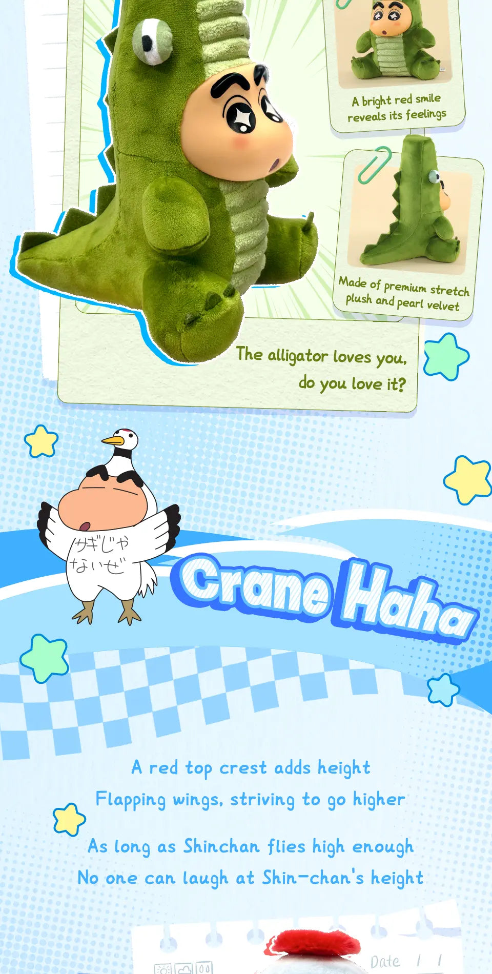 Crayon Shinchan Growing Fun Blind Box - Mô hình Art Toy Blind Box - 52TOYS