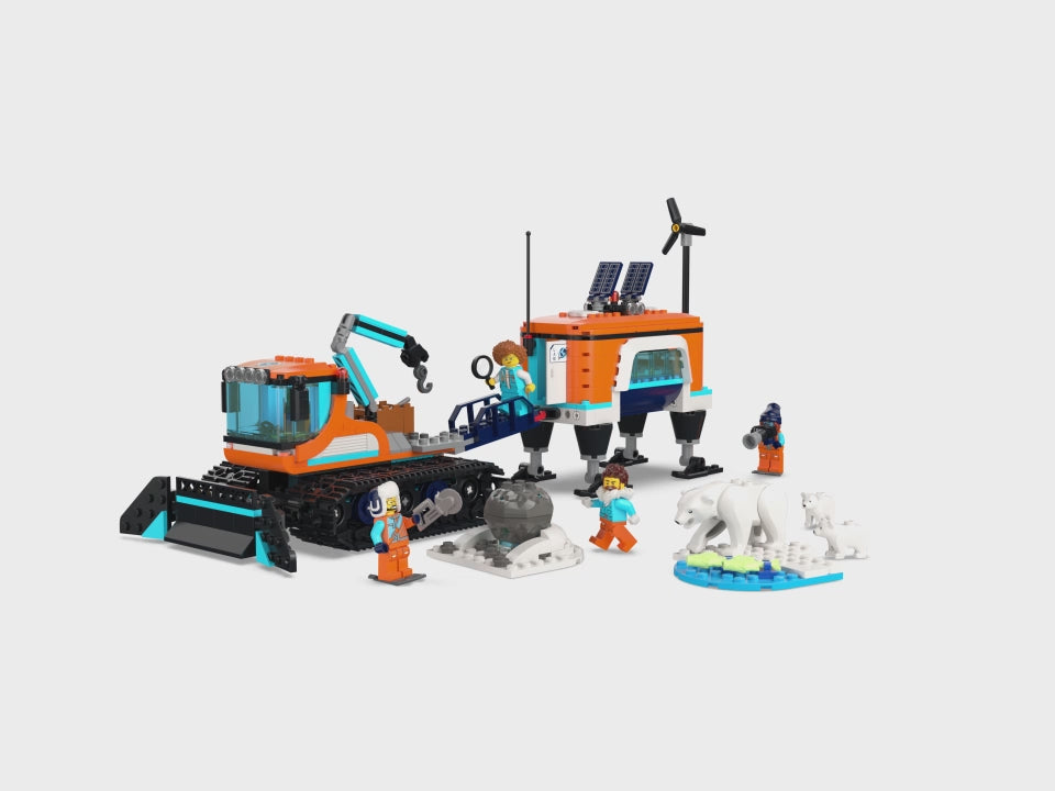 LEGO® City Arctic Explorer Truck and Mobile Lab - Xe Tải Thám Hiểm Bắc Cực 60378 LEGO - ảnh 4 - LEGO