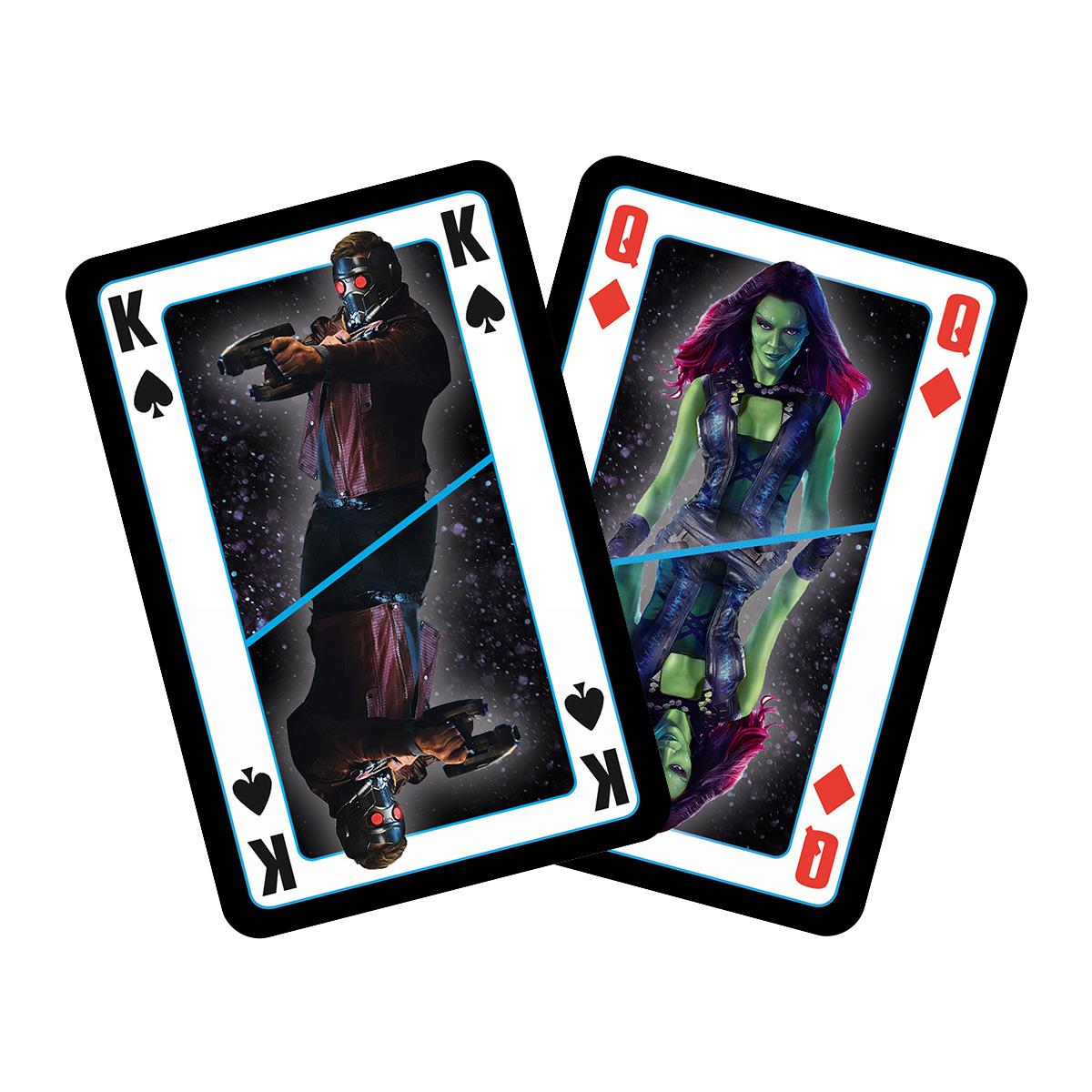 Guardians of the Galaxy Waddingtons Number 1 Playing Cards - Bộ bài tây Marvel - Winning Moves - Hình ảnh chi tiết 2