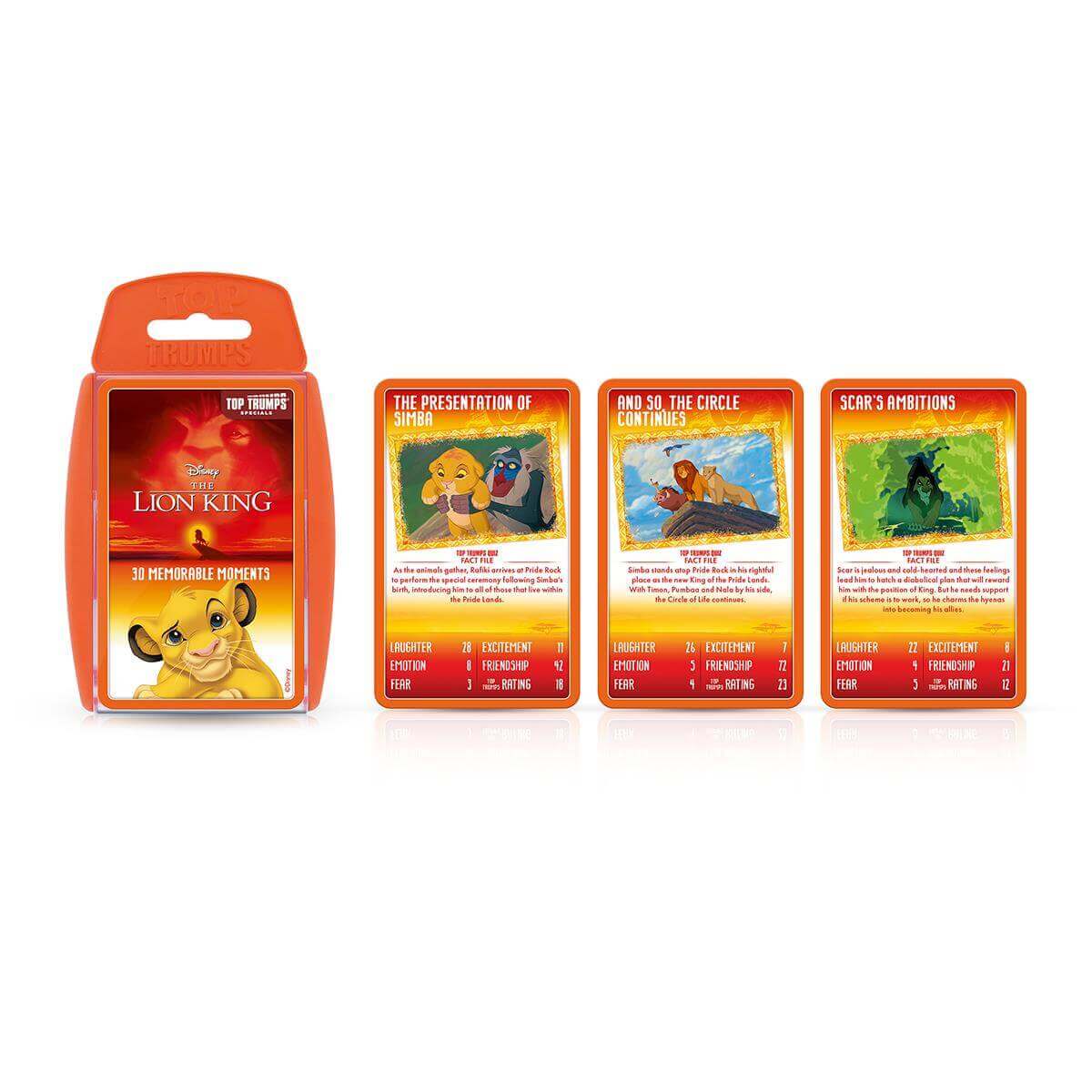 Lion King Top Trumps Card Game - Trò chơi thẻ bài Disney - Winning Moves - Hình ảnh bổ sung 5