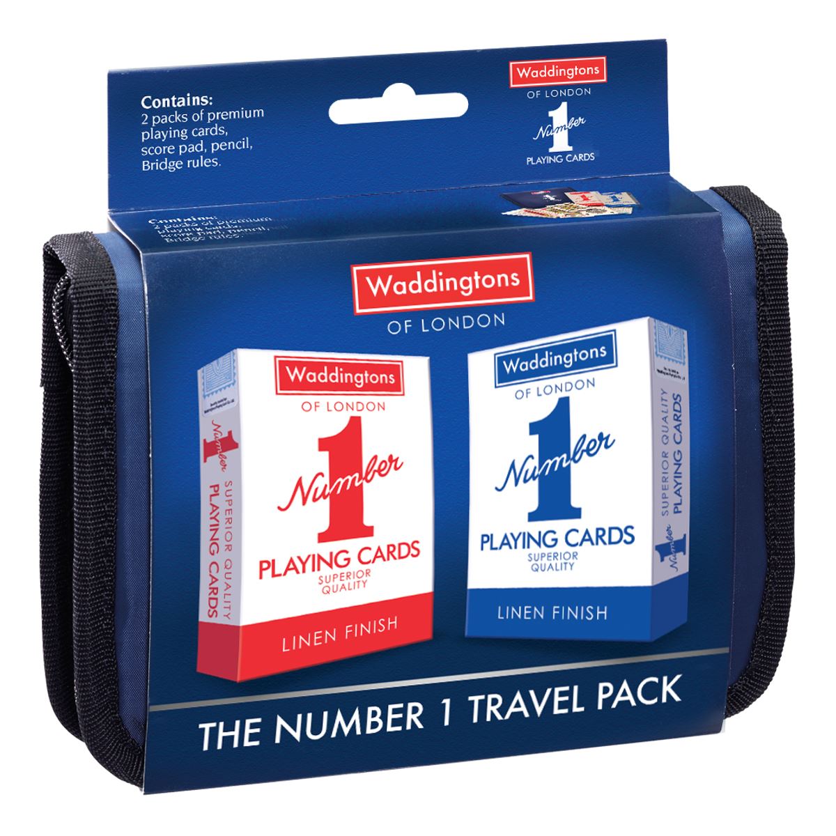 Bridge Card Folio Waddingtons Number 1 Playing Cards - Bộ Bài Bridge Cao Cấp Kèm Túi Đựng - Waddingtons Number 1 - Hình ảnh sản phẩm