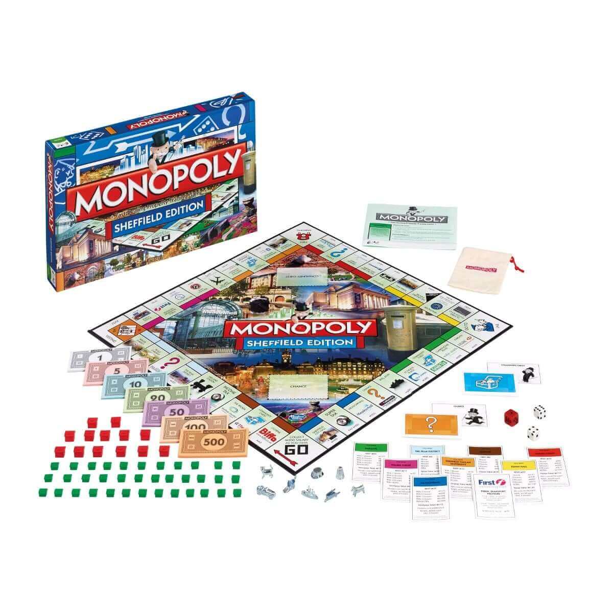 Sheffield Monopoly Board Game - Cờ Tỷ Phú Thành Phố Sheffield - Winning Moves