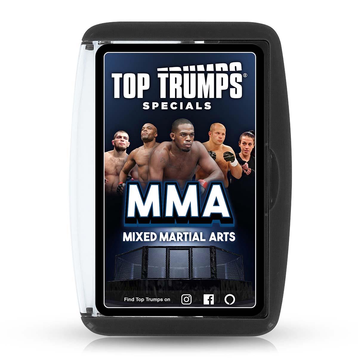 MMA Mixed Martial Arts Top Trumps Limited Edition Card Game - Trò chơi bài thẻ bài Võ thuật - Winning Moves - Hình ảnh sản phẩm