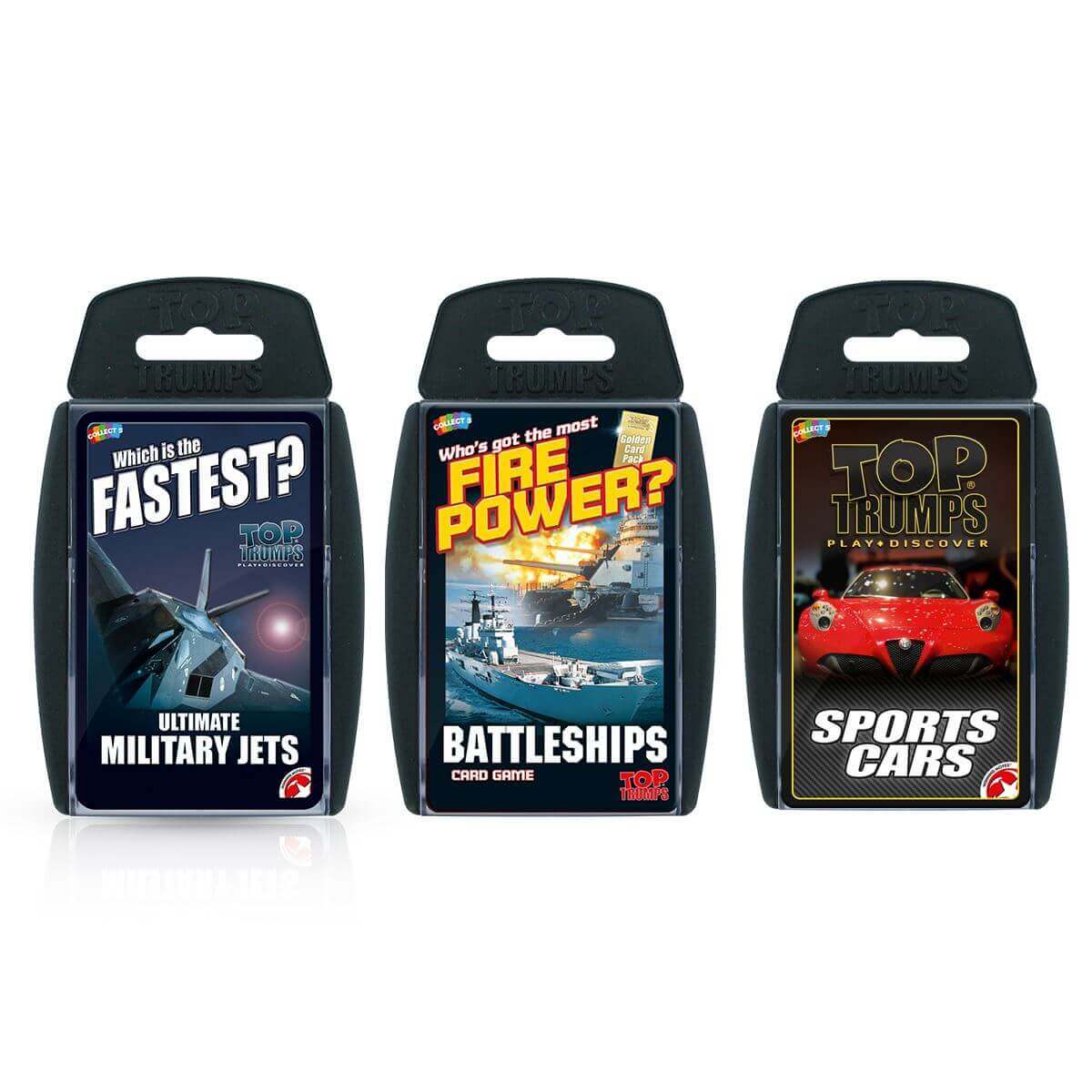 Mechanical Marvels Top Trumps 3 Pack Card Game Bundle - Bộ 3 Bộ Bài Thẻ Bài Máy Móc Chiến Thuật - Winning Moves - Hình ảnh sản phẩm