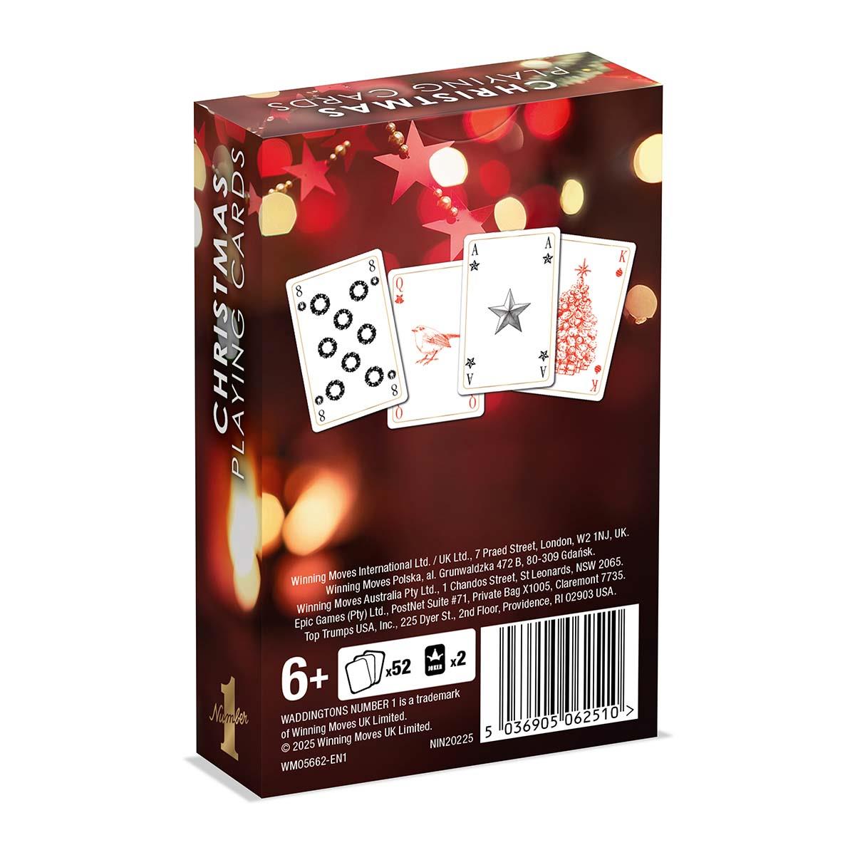 Christmas Waddingtons Number 1 Playing Cards - Bộ Bài Tây Giáng Sinh Cao Cấp - Waddingtons Winning Moves - ảnh 1 - Playing Ca