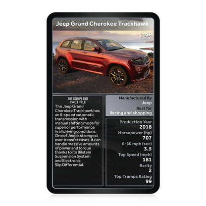 Ultimate 4x4 Vehicles Top Trumps Card Game - Trò chơi thẻ bài xe địa hình - Winning Moves - Góc nhìn khác 3