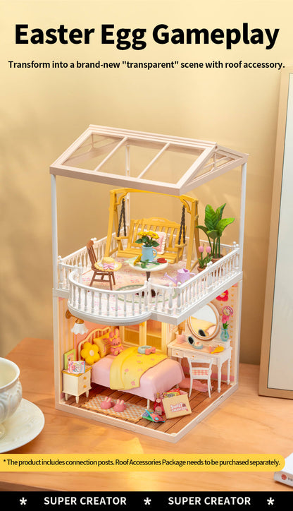 Rolife Super Creator Extension Pack - Terrace - Bộ mở rộng ban công mô hình DIY - Rolife