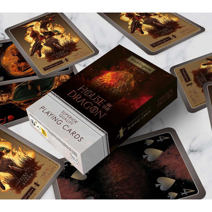 House of the Dragon Waddingtons Number 1 Playing Cards - Bộ Bài Tây Cao Cấp - Winning Moves - Hình ảnh chi tiết 2