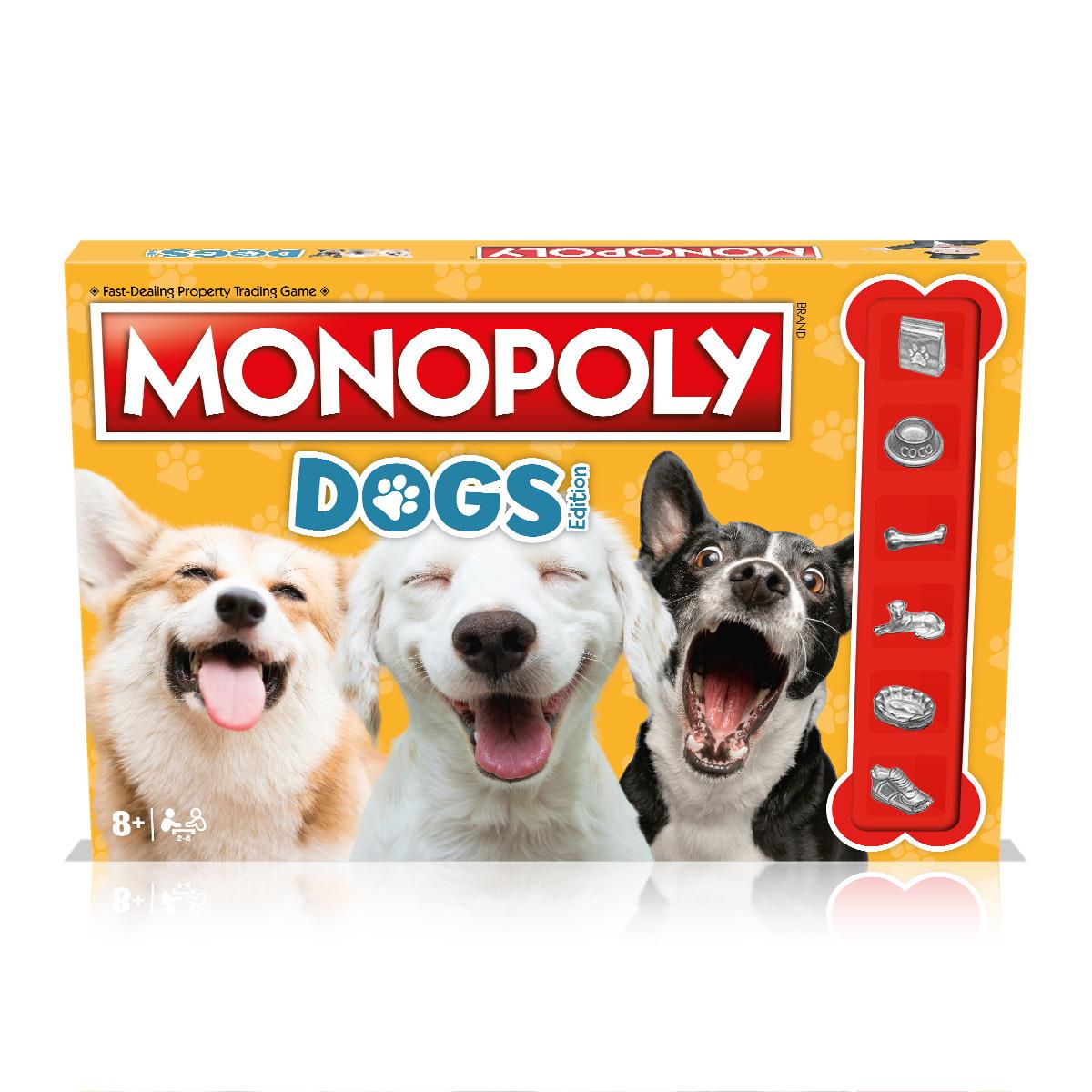 Dogs Monopoly Board Game - Cờ Tỷ Phú Chủ Đề Thú Cưng - Winning Moves UK Winning Moves UK - Board Game