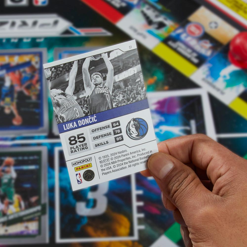 Bộ Cờ Tỷ Phú Monopoly Prizm: Phiên Bản NBA 2nd Edition Kèm Thẻ Bài Panini 2023-24 (F9571)