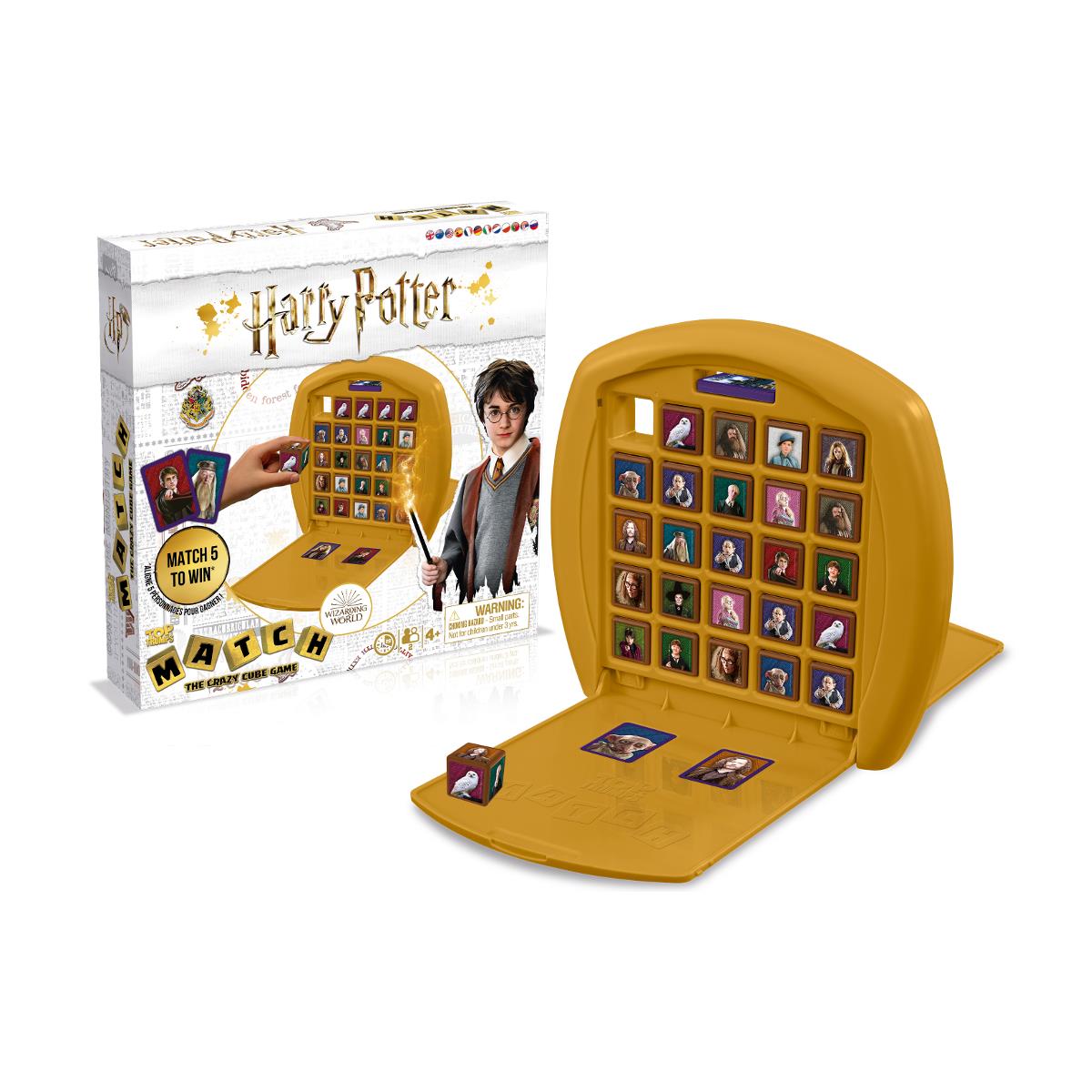 Harry Potter Top Trumps Match - The Crazy Cube Game - Trò Chơi Xếp Hình Trí Tuệ | Winning Moves - Hình ảnh chi tiết 2