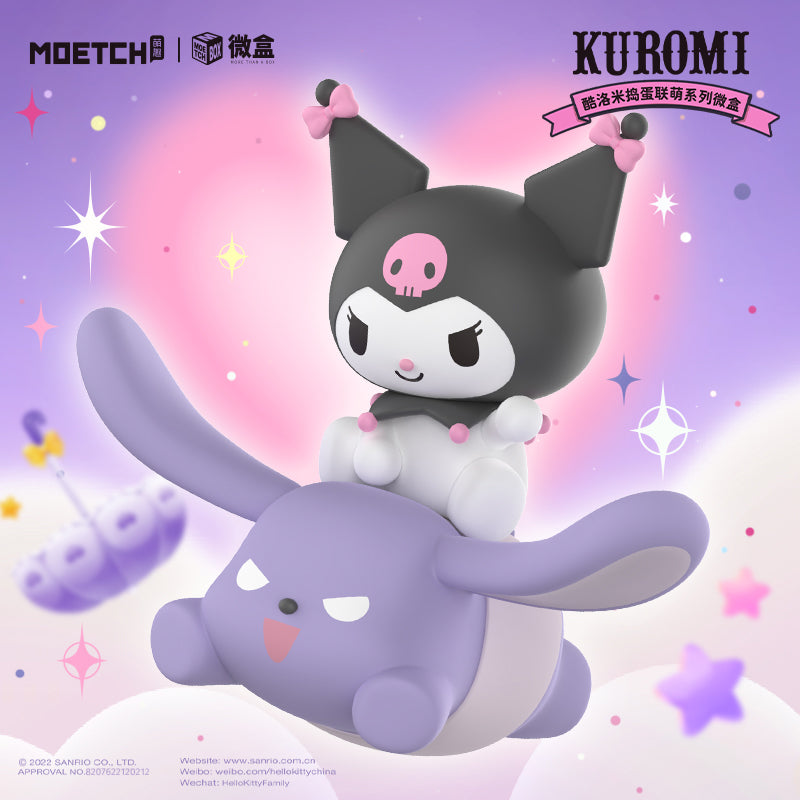 Kuromi Trouble Making Figure - Mô hình Blind Box - OTHER ART TOYS 22WH-008