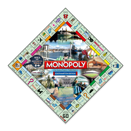 Southampton Monopoly Board Game - Cờ Tỷ Phú - Winning Moves - Góc nhìn khác 3