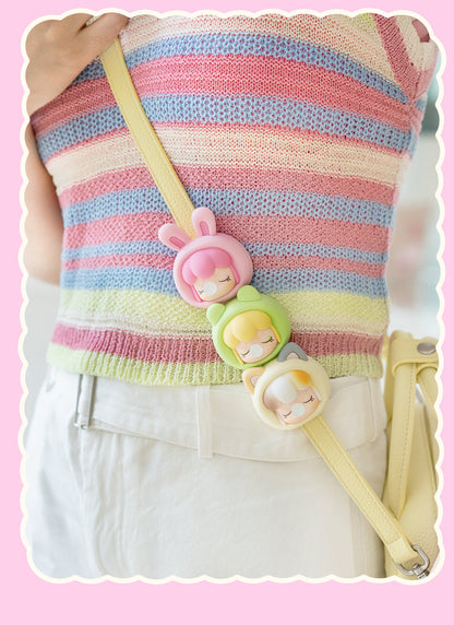 Rolife Baby Nanci Fluffy Party Phone Chain - Dây đeo điện thoại bông xù Blind Box - Rolife PZC05