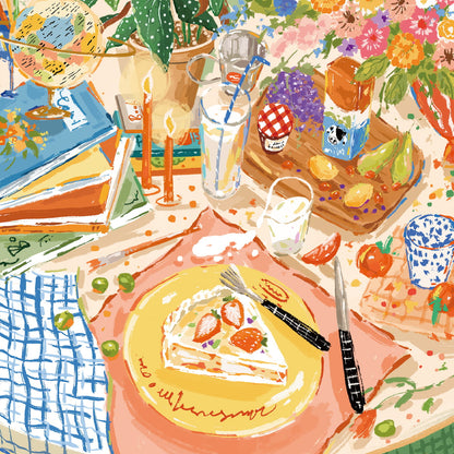 Rolife 1000 Piece Jigsaw Puzzle - Leisurely Holiday PT002 - Bộ tranh xếp hình 1000 mảnh cao cấp