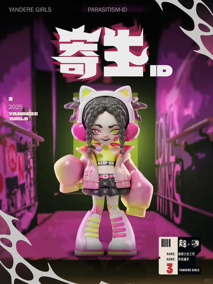 Yandere Girls 3.0 PARASITISM-ID Blind Box Series Mô Hình Art Toy My Own Culture