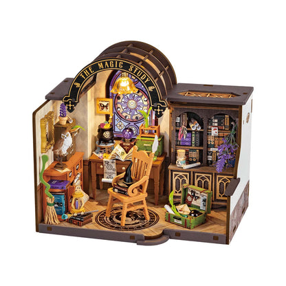 Rolife DIY Miniature House - The Magic Study DG166 - Mô hình nhà gỗ mini phù thủy - Rolife