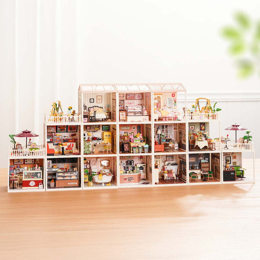 Rolife Super Creator Series - 15 in 1 DIY Miniature House - Mô hình nhà búp bê tí hon - Rolife