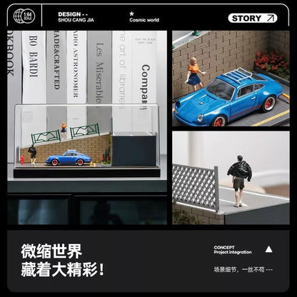 Diorama 1:64 Kèm Hộp Trưng Bày - Đường Dốc 82008-A