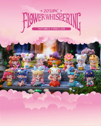 Zoe Flower Whispering Zodiac Blind Box Series - Mô Hình 12 Cung Hoàng Đạo - Pop Mart