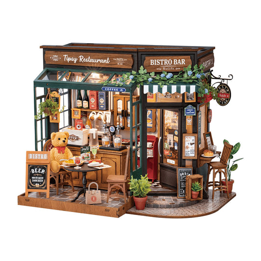 Rolife DIY Miniature House - Tipsy Restaurant DG167 - Mô hình nhà gỗ DIY thu nhỏ - Rolife DG167