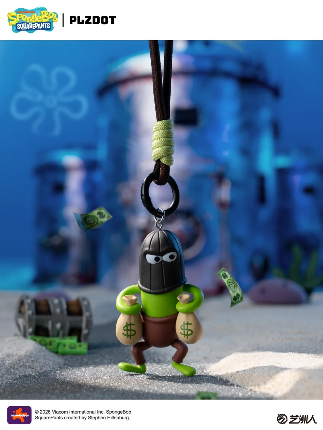 [Pre-order] SpongeBob SquarePants "Bikini Bottom Little Fishizens" Series Blind Box Keychains
