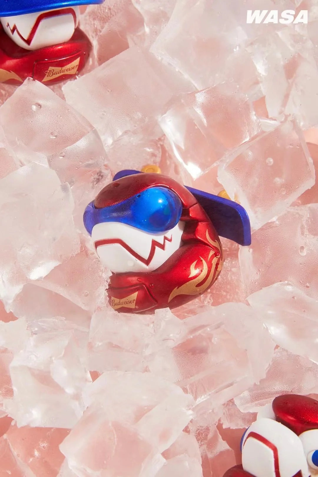 Budweiser x Wasa Chameleon - Mô hình Blind Box Art Toy chính hãng Wasa Toys