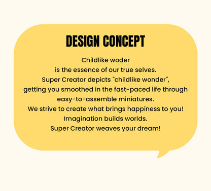 Rolife Super Creator Series - 6 in 1 Six Grid - Mô hình nhà gỗ DIY thu nhỏ - Rolife