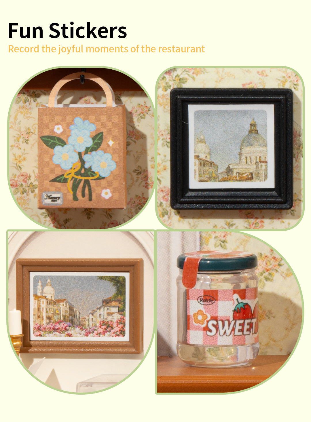 Rolife Warm Dining Room DW015B - Nhà mô hình mini lắp ráp - Super Creator Series