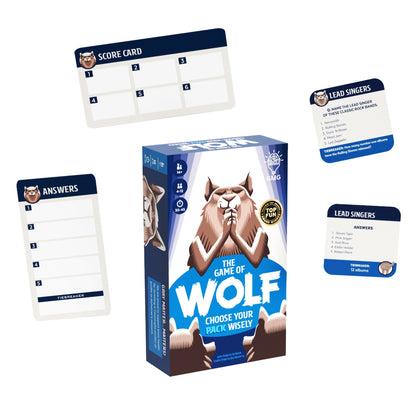 The Game of Wolf Party Game - Board Game Trivia Tiệc Tùng - Asmodee