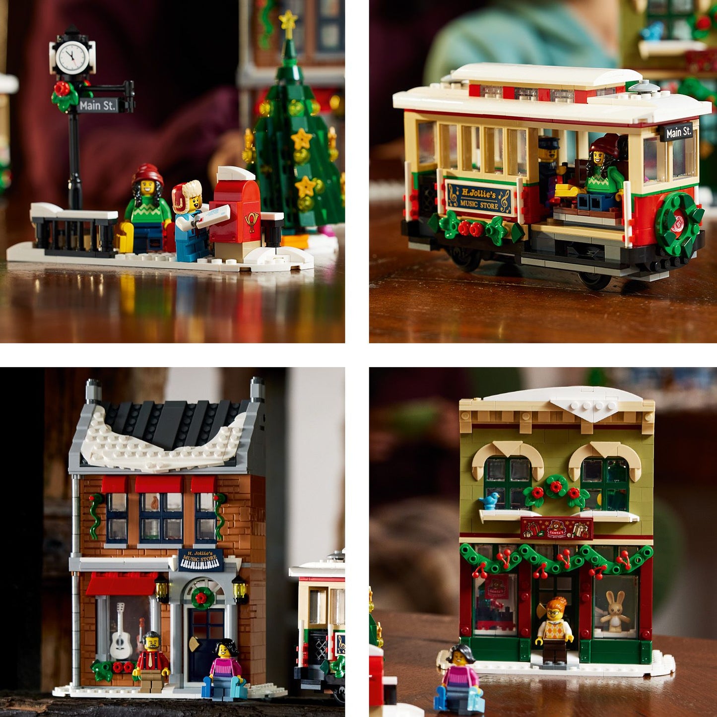LEGO® ICONS™ Holiday Main Street - Bộ Lắp Ráp Làng Giáng Sinh - LEGO 10308