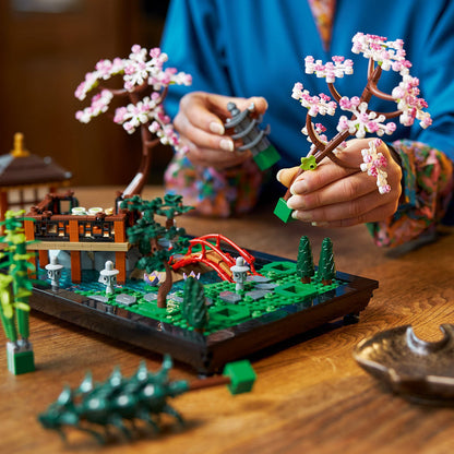 LEGO® ICONS™ Tranquil Garden - Mô hình Khu Vườn Nhật Bản - LEGO 10315 - Hình ảnh bổ sung 4