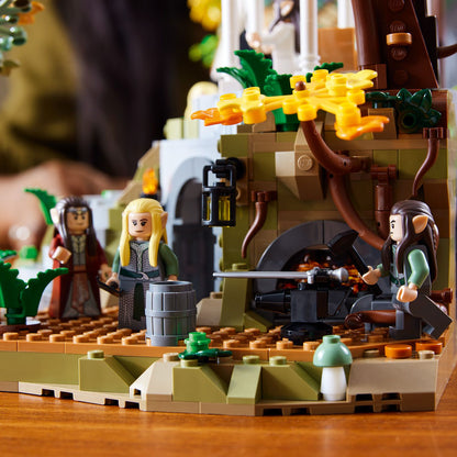 LEGO® The Lord of the Rings™: Rivendell™ - Bộ Lắp Ráp Thung Lũng Rivendell Cao Cấp (LEGO 10316)
