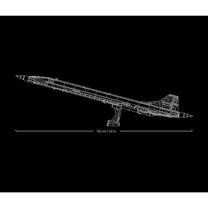 LEGO® ICONS™ Concorde - Mô Hình Máy Bay Siêu Thanh 10318 - LEGO LEGO - ảnh 7 - LEGO Icons