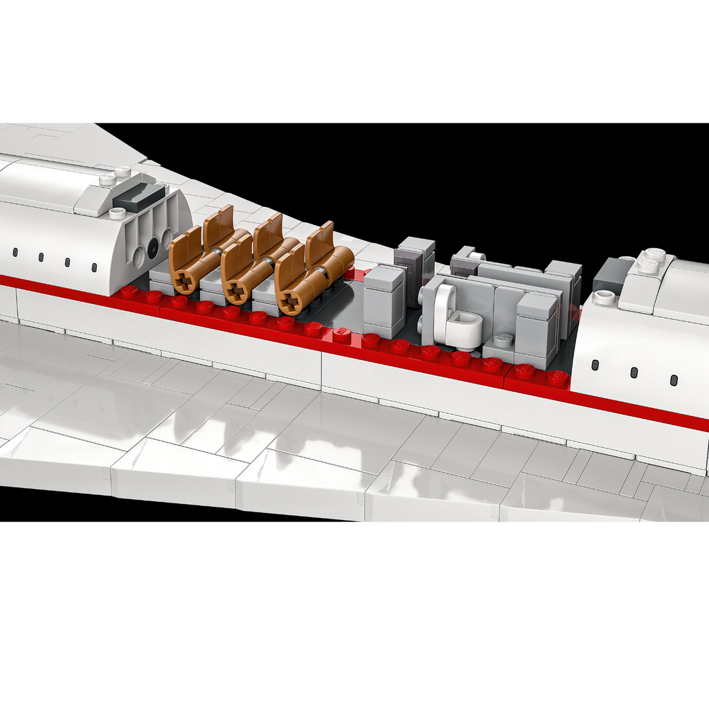 LEGO® ICONS™ Concorde - Mô Hình Máy Bay Siêu Thanh 10318 - LEGO - Hình ảnh bổ sung 6