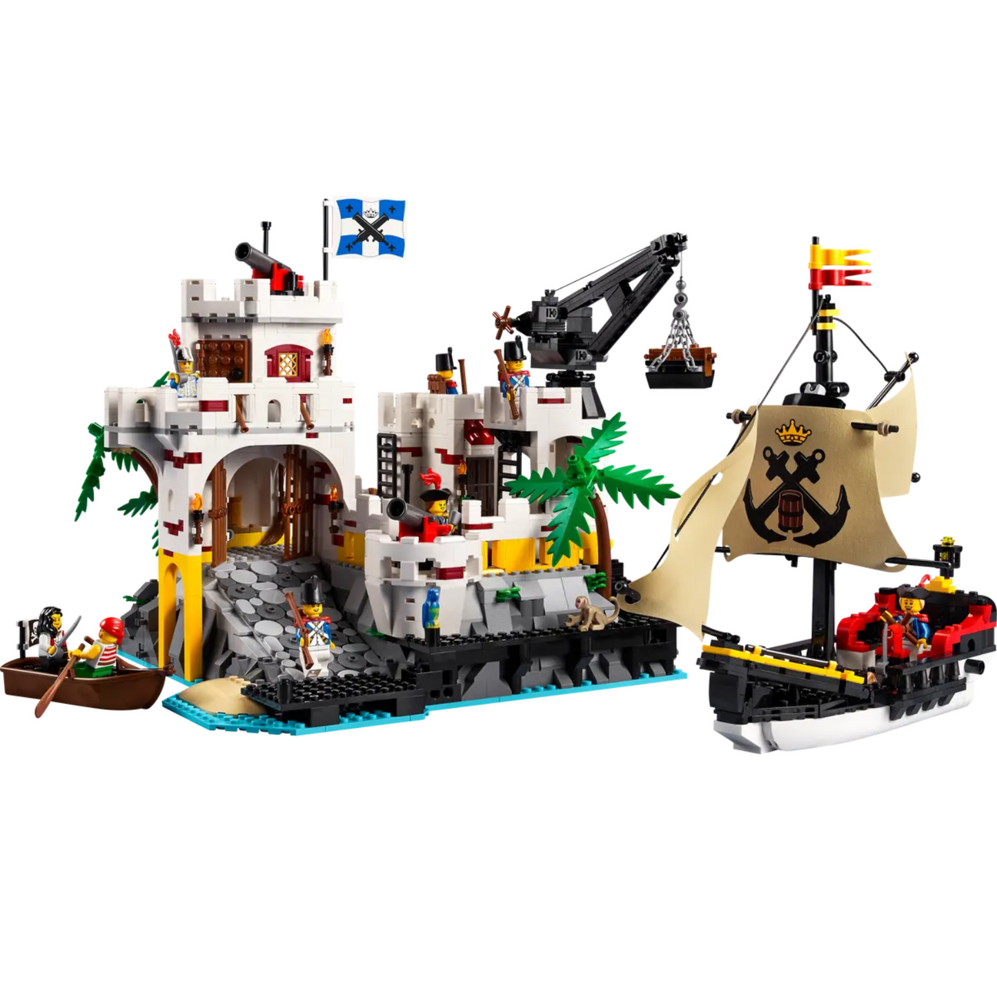 LEGO® ICONS™ Eldorado Fortress - Bộ Lắp Ráp Pháo Đài Hải Quân Cổ Điển (10320) - LEGO - Hình ảnh bổ sung 5