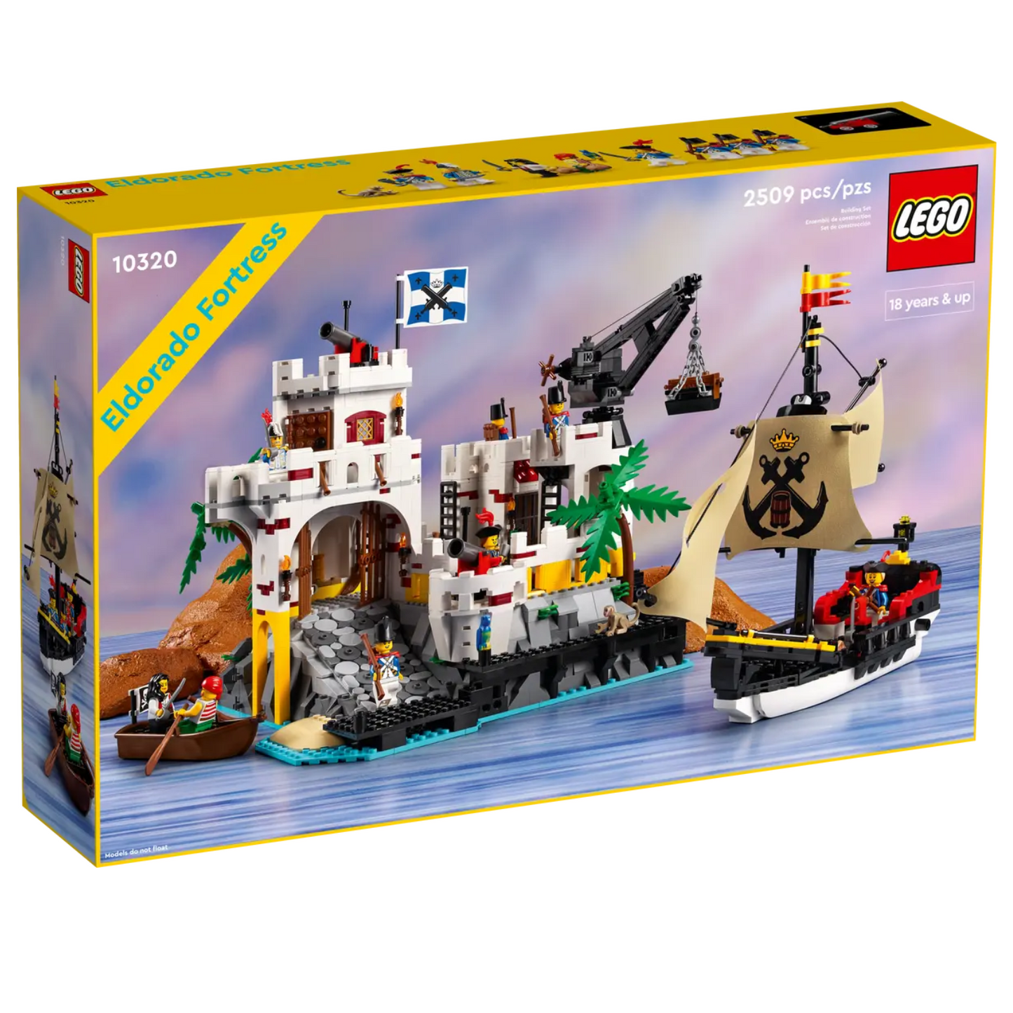 LEGO® ICONS™ Eldorado Fortress - Bộ Lắp Ráp Pháo Đài Hải Quân Cổ Điển (10320) - LEGO - Hình ảnh sản phẩm