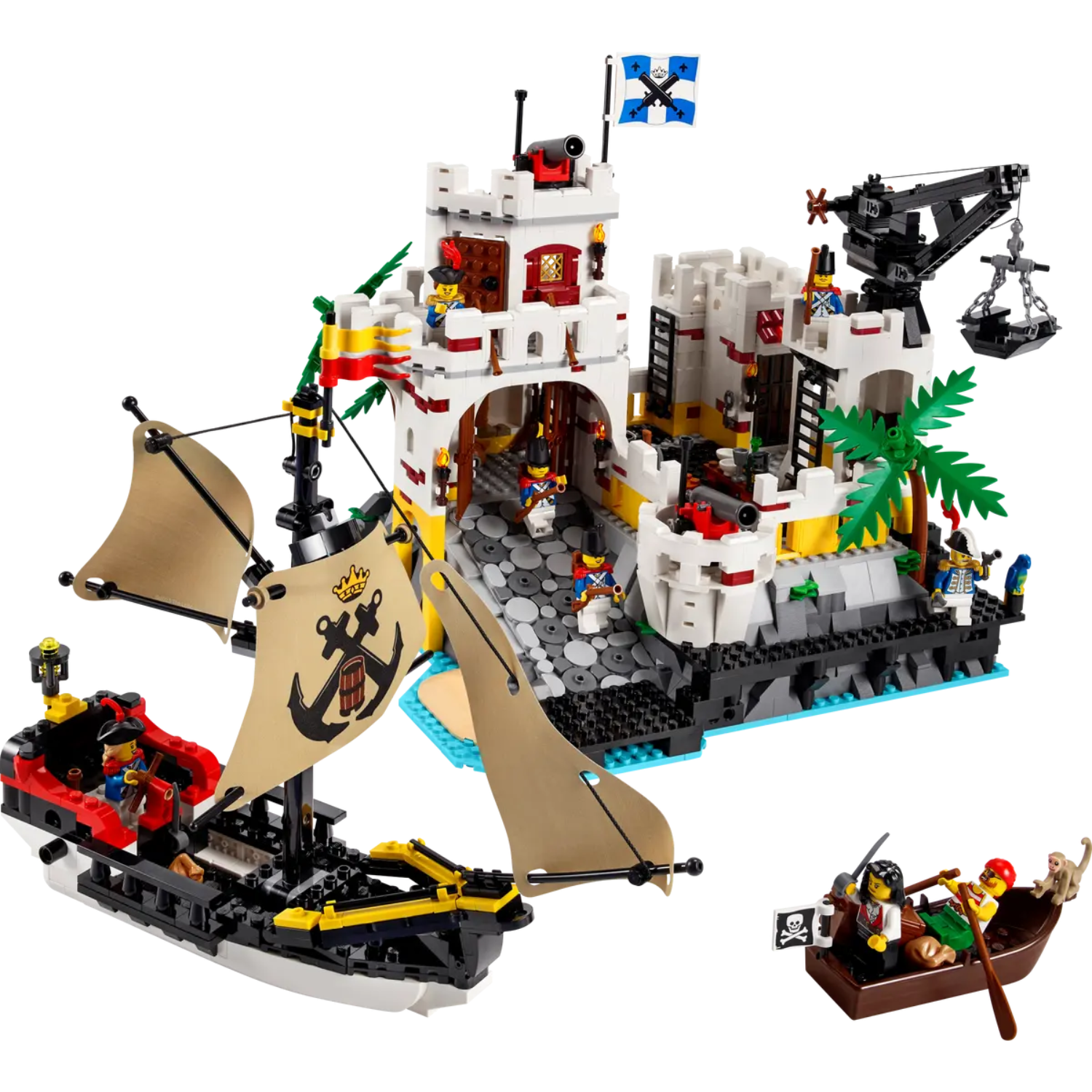 LEGO® ICONS™ Eldorado Fortress - Bộ Lắp Ráp Pháo Đài Hải Quân Cổ Điển (10320) - LEGO - Hình ảnh chi tiết 2