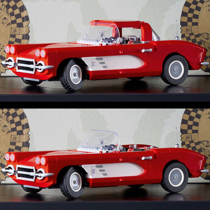 LEGO® ICONS™ Corvette - Mô hình Xe hơi Cổ điển Chevrolet 1961 (10321) - Hình ảnh bổ sung 7