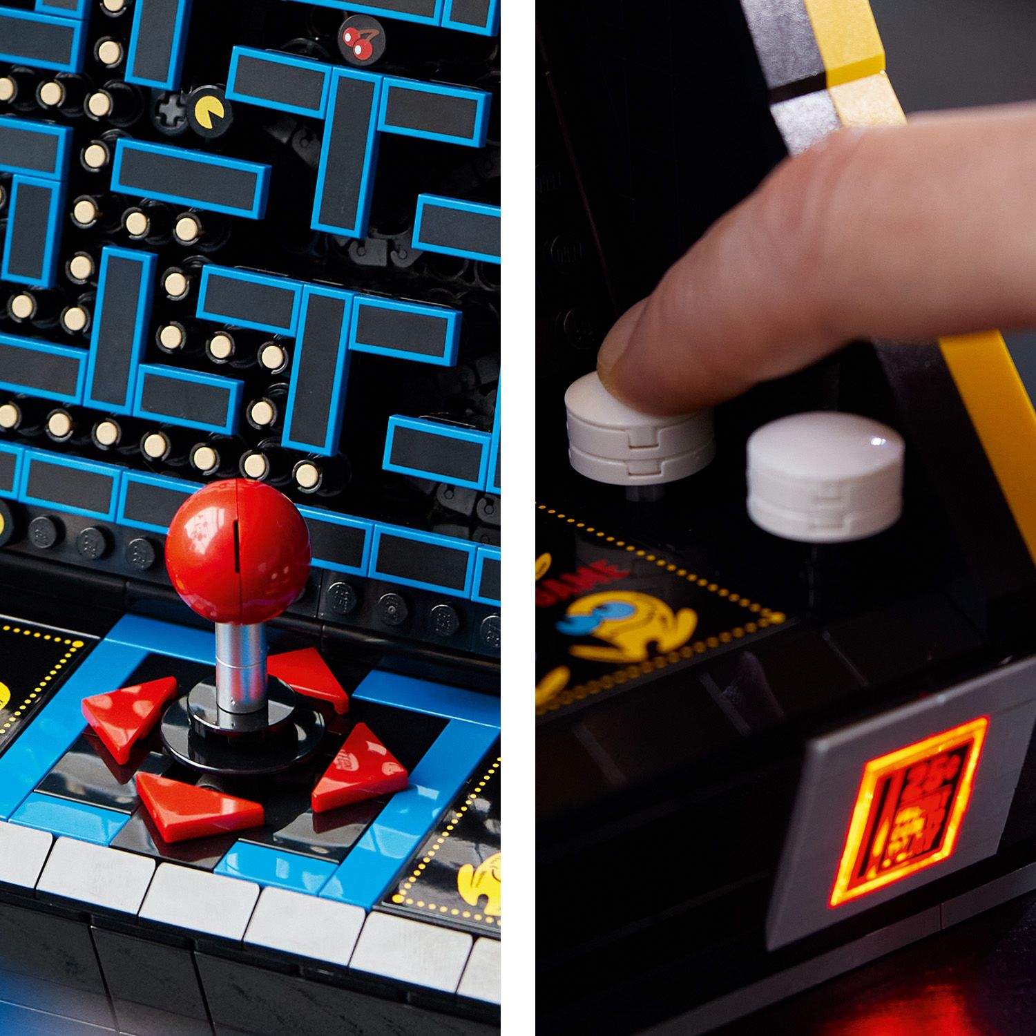 LEGO® Icons PAC-MAN Arcade - Mô hình Máy Chơi Game Cổ Điển - LEGO 10323 LEGO - ảnh 6 - LEGO Icons