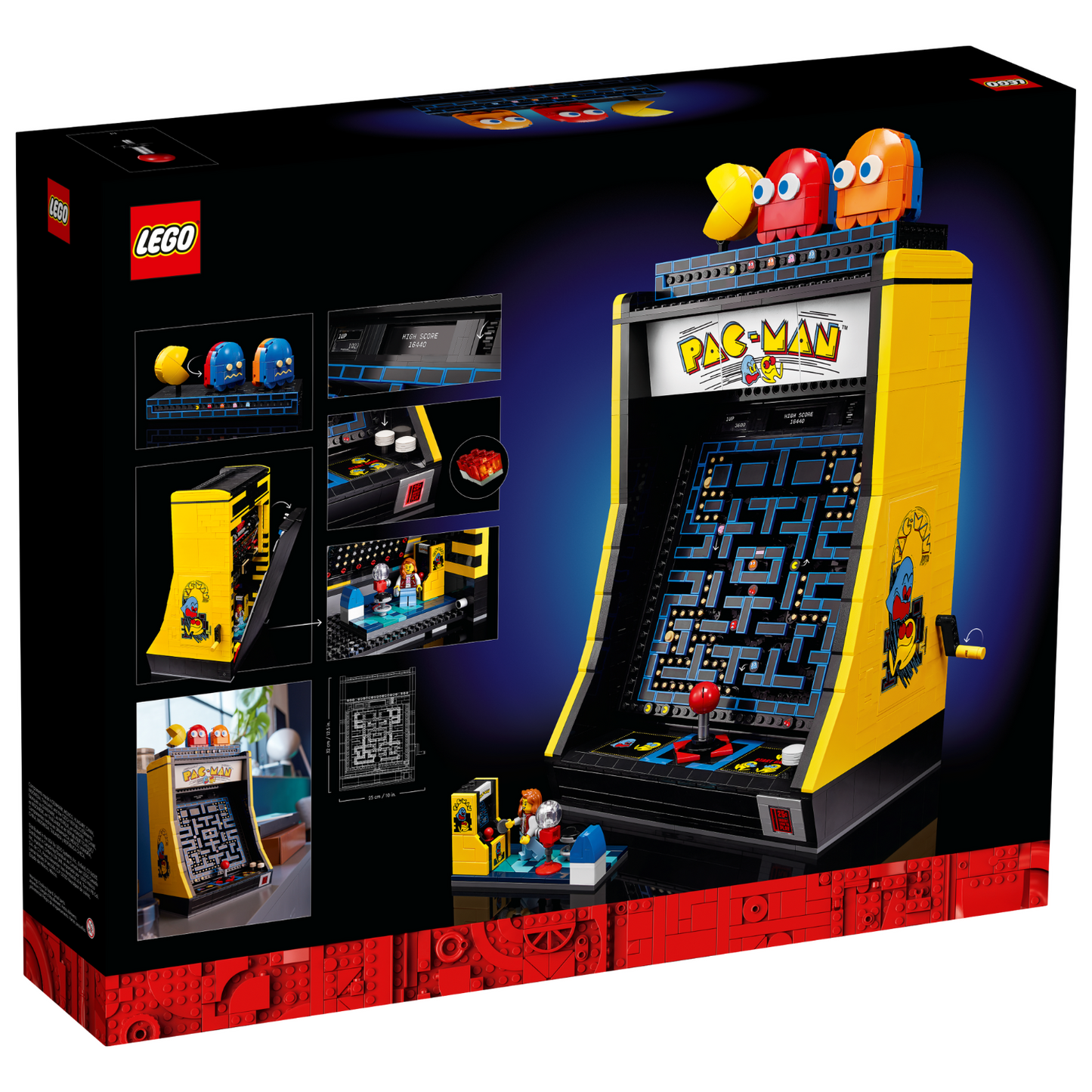 LEGO® ICONS™ PAC-MAN Arcade - Mô hình máy game thùng cổ điển - LEGO 10323