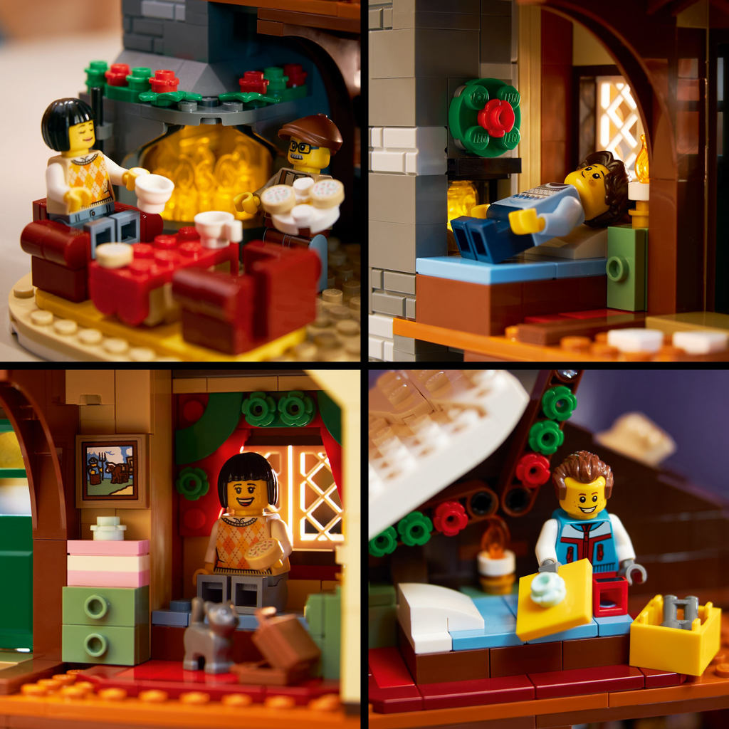 LEGO® ICONS™ Alpine Lodge - Bộ Lắp Ráp Nhà Nghỉ Núi Cao LEGO 10325 LEGO - ảnh 6 - LEGO Icons